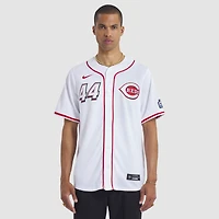 Men's Nike Elly De La Cruz White Cincinnati Reds 2025 MLB Speedway Classic Home Limited Player Jersey