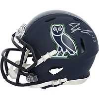 Jaxon Smith-Njigba Seattle Seahawks Autographed Riddell OVO Speed Mini Helmet