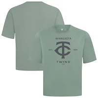 Men's Levelwear Minnesota Twins Crossway Oversized Luxe Signature Knit T-Shirt