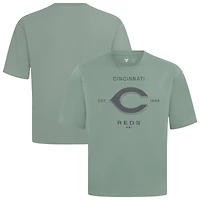 Men's Levelwear Cincinnati Reds Crossway Oversized Luxe Signature Knit T-Shirt