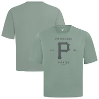Men's Levelwear Pittsburgh Pirates Crossway Oversized Luxe Signature Knit T-Shirt