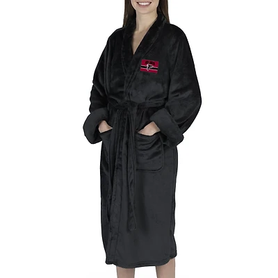 Women's The Northwest Group Black Atlanta Falcons Rollout Silk Touch Robe