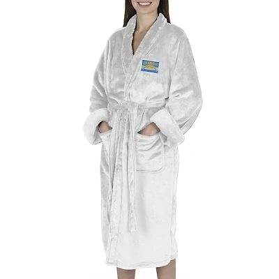 Women's The Northwest Group White Los Angeles Chargers Rollout Silk Touch Robe