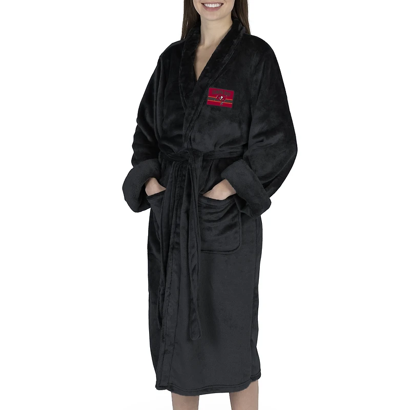 Women's The Northwest Group Black Tampa Bay Buccaneers Rollout Silk Touch Robe