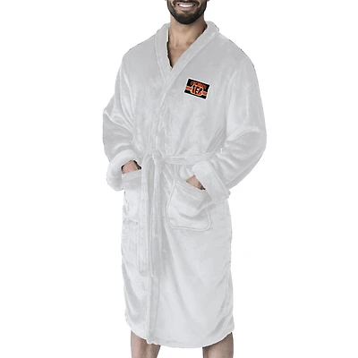 Men's The Northwest Group White Cincinnati Bengals Rollout Silk Touch Robe