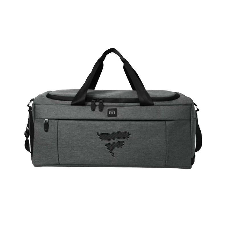 TravisMathew Gray Fanatics Corporate Duration Duffel Bag