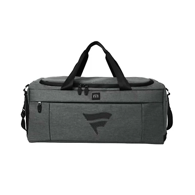 TravisMathew Gray Fanatics Corporate Duration Duffel Bag