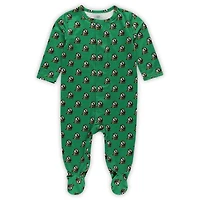 Newborn & Infant ZooZatz Green Oregon Ducks Magnetic Closure Sleeper