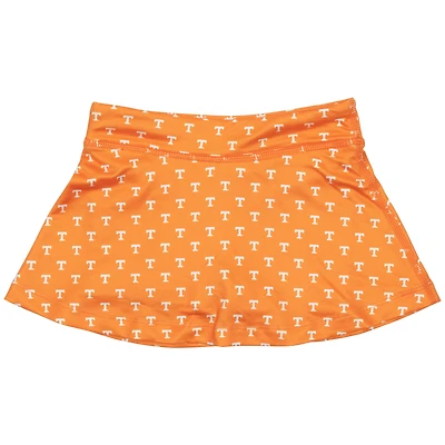 Girls Toddler ZooZatz Tennessee Orange Volunteers All-Over Print Tennis Skort