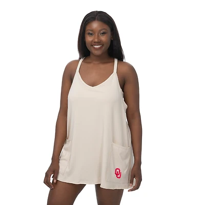 Women's ZooZatz Tan Oklahoma Sooners Active Pocketed Skort Dress