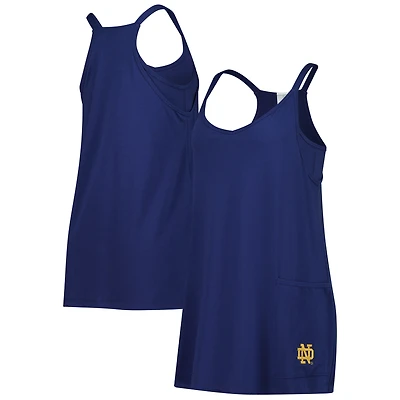 Women's ZooZatz Navy Notre Dame Fighting Irish Active Pocketed Skort Dress