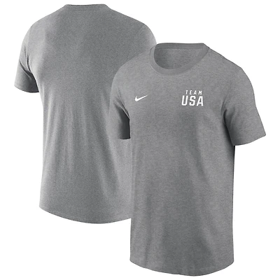 Men's Nike  Gray Team USA Team Issue Legend Performance T-Shirt