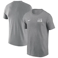 Men's Nike  Gray Team USA Team Issue Legend Performance T-Shirt