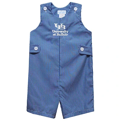 Infant Vive La Fete Royal Buffalo Bulls Gingham Jon Jon Romper