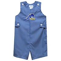 Infant Vive La Fete Royal Delaware Fightin' Blue Hens Gingham Jon Jon Romper