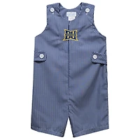 Infant Vive La Fete Navy Drexel Dragons Gingham Jon Jon Romper
