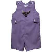 Infant Vive La Fete Purple Minnesota State Mavericks Gingham Jon Jon Romper
