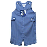 Infant Vive La Fete Blue North Georgia Nighthawks Gingham Jon Jon Romper