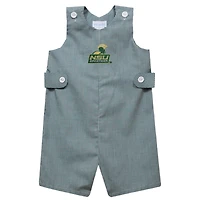 Infant Vive La Fete Green Norfolk State Spartans Gingham Jon Jon Romper