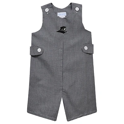 Infant Vive La Fete Black Providence Friars Gingham Jon Romper