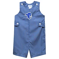 Infant Vive La Fete Blue Seton Hall Pirates Gingham Jon Jon Romper