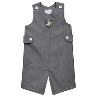 Toddler Vive La Fete Black Army Black Knights Gingham Jon Jon Romper