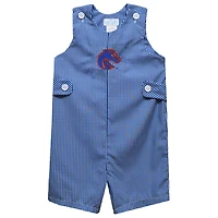 Toddler Vive La Fete Royal Boise State Broncos Gingham Jon Jon Romper