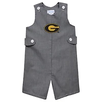 Toddler Vive La Fete Black Grambling Tigers Gingham Jon Jon Romper