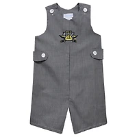 Toddler Vive La Fete Black Northern Kentucky University Norse Gingham Jon Jon Romper