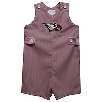 Toddler Vive La Fete Maroon North Carolina Central Eagles Gingham Jon Jon Romper