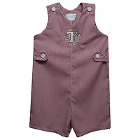 Toddler Vive La Fete Maroon Texas Southern Tigers Gingham Jon Jon Romper