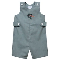 Toddler Vive La Fete Green UAB Blazers Gingham Jon Jon Romper