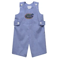 Toddler Vive La Fete Royal Florida Gators Gingham Jon Jon Romper
