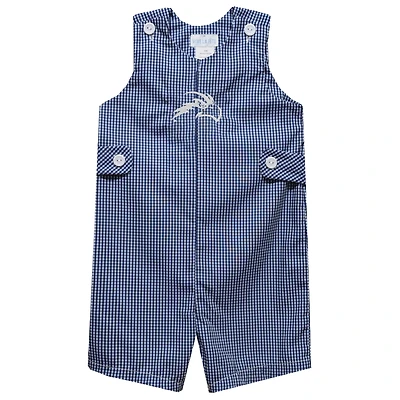 Toddler Vive La Fete Navy UNF Ospreys Gingham Jon Jon Romper