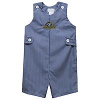 Toddler Vive La Fete Navy University of New Haven Chargers Gingham Jon Jon Romper
