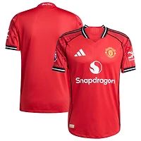 Men's adidas  Red Manchester United Home 2025/26 Authentic Player Jersey