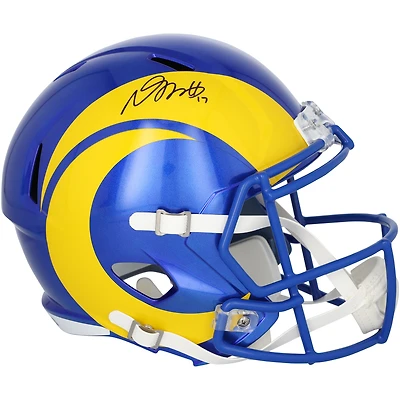 Davante Adams Los Angeles Rams Autographed Riddell Speed Replica Helmet