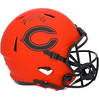 Brian Urlacher Chicago Bears Autographed Riddell Rave Speed Replica Helmet with "HOF 18" Inscription