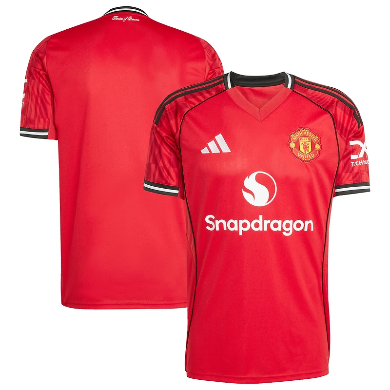 Men's adidas Red Manchester United Home 2025/26 Replica Jersey