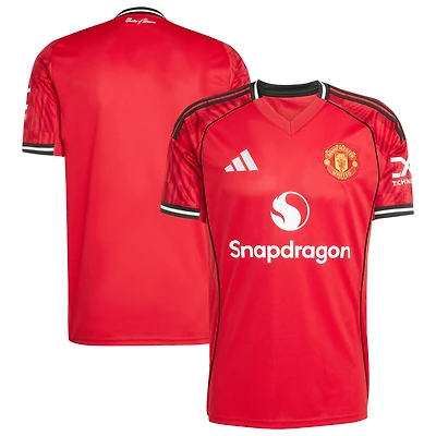 Men's adidas  Red Manchester United Home 2025/26 Replica Jersey
