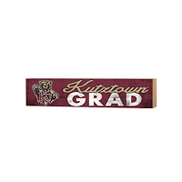 Kutztown Golden Bears 3" x 13" Grad Block Sign