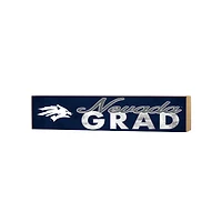 Nevada Wolf Pack 3" x 13" Grad Block Sign