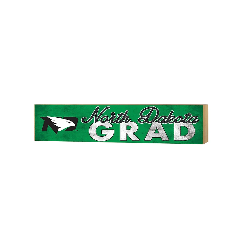 North Dakota 3" x 13" Grad Block Sign