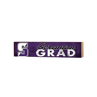 Scranton Univ Royals 3" x 13" Grad Block Sign