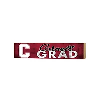 Cornell Big Red 3" x 13" Grad Block Sign