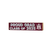 Alabama A&M Bulldogs 3" x 13" Proud Grad Class of 2025 Block Sign