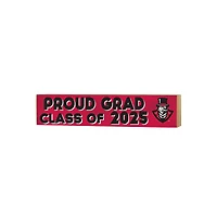 Austin Peay State Governors 3" x 13" Proud Grad Class of 2025 Block Sign
