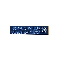 Creighton Bluejays 3" x 13" Proud Grad Class of 2025 Block Sign