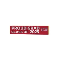 Loyola Marymount Lions 3" x 13" Proud Grad Class of 2025 Block Sign