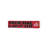 Jacksonville State Gamecocks 3" x 13" Proud Grad Class of 2025 Block Sign